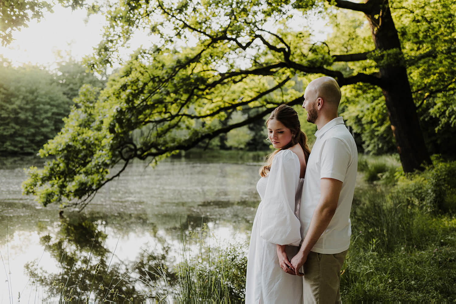 Sesja narzeczeńska w Parku Leśnickim we Wrocławiu | Patrycja i Piotr